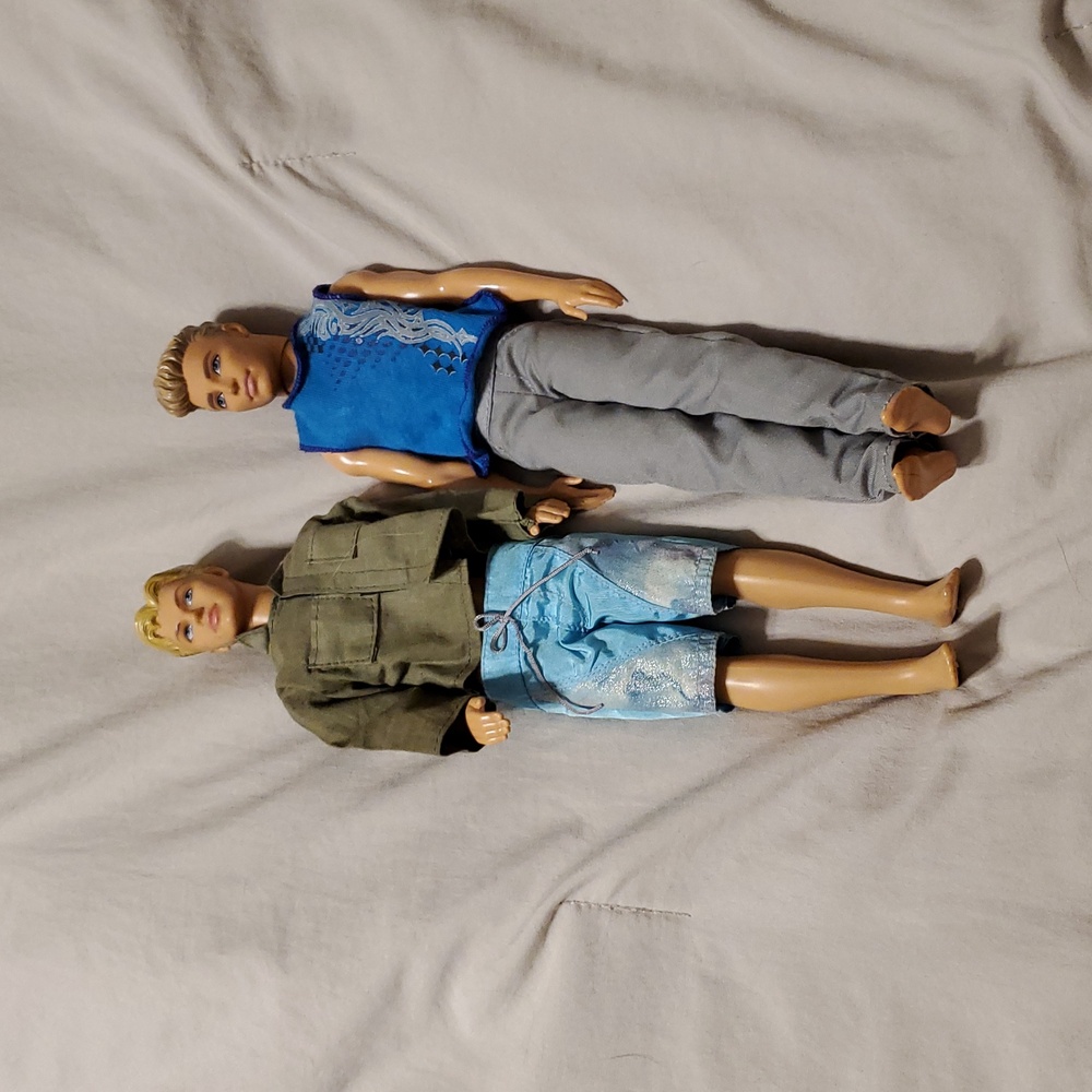2 Ken Dolls LOT 2007 & 2015